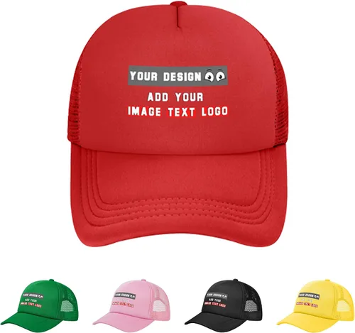 Miniatura 15 de Sombrero personalizado al por mayor a granel Texto/logotipo personalizado sombrero para hombres mujeres camionero sombrero