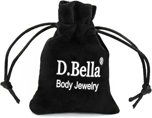 Miniatura 6 de D.Bella Aretes de tuerca falsos con circonita cúbica para mujeres y hombres, plata
