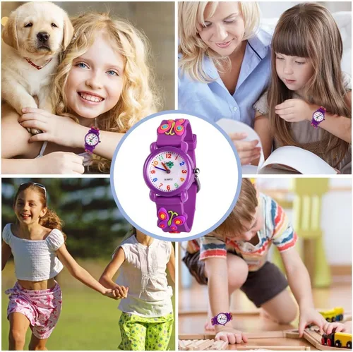 Miniatura 7 de Kids Gift Watch for Boys Girls, 3D Lovely Cartoon Watch for Kids Age 3-8 - Best Gifts
