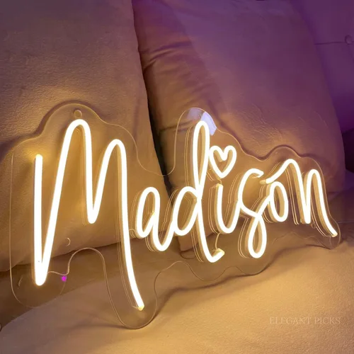 Miniatura 11 de Letreros de neón personalizados para decoración de bodas y paredes, negocios, tiendas, belleza, salón 100% Personalized, Even Lighting, Adjustable