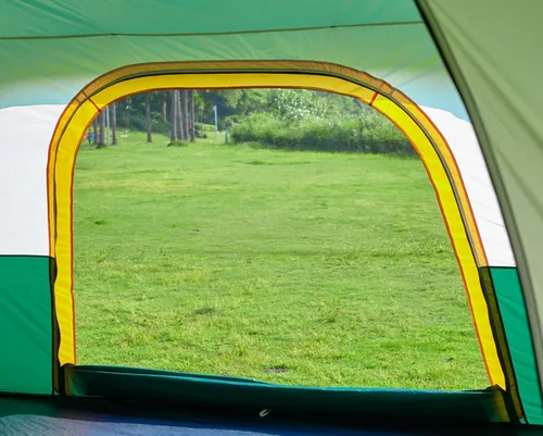 Miniatura 14 de KTT Extra Large Tent 6-10-12-14 Person(Style-B),Family Cabin Tents,2 Rooms,3 Doors and 3 Windows with Mesh,Straight Wall,Waterproof,Double Layer,Big