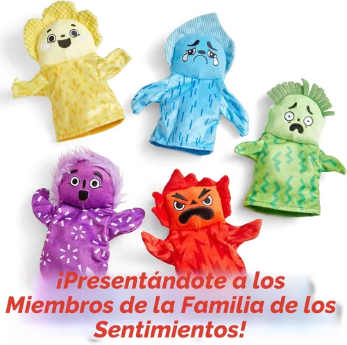 Miniatura 2 de hand2mind Feelings - Títeres de Mano de la Familia para niños, actividades de habilidades sociales, atención plena para niños, actividades