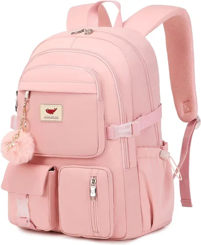 Miniatura 11 de Mochila para laptop de 15.6 pulgadas, mochila escolar para niños, mochila universitaria, mochila de viaje, bolsas grandes para adolescentes, niñas