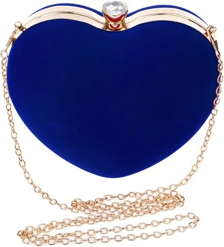 Miniatura 4 de Sun Kea Bolso de mano con forma de corazón para mujer, bolso de mano elegante, bolso de hombro