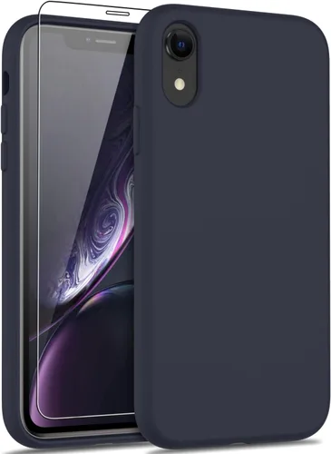 Miniatura 82 de bemal Funda para iPhone 14 Pro con protector de pantalla, silicona líquida de ajuste delgado, forro de microfibra suave, diseñada para mujeres
