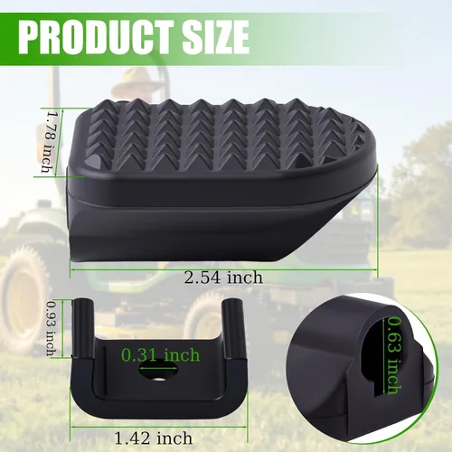 Miniatura 2 de Pedal de bloqueo diferencial y cierre de bloqueo de 3 puntos para John Deere 1023E 1026R 1025R y Gen2 2025R Subcompacto Tractor Engage Disengage