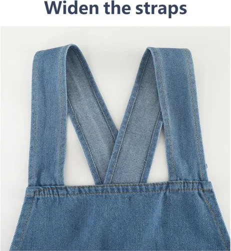 Miniatura 4 de Delantal Jour para adultos, delantal de algodón ligero con bolsillo frontal, ideal para uso diario, delantales para mujeres y hombres