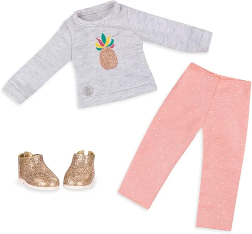Miniatura 9 de Glitter Girls Accesorios para muñecas de 14 pulgadas - Juego de mochila y fiesta de pijamas - Tie - Saco de dormir teñido, almohada arcoíris