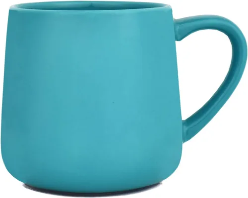 Miniatura 7 de Bosmarlin Juego de 2 tazas de café de cerámica brillante, taza de té para oficina y hogar, 18 onzas, adecuadas para lavavajillas y microondas