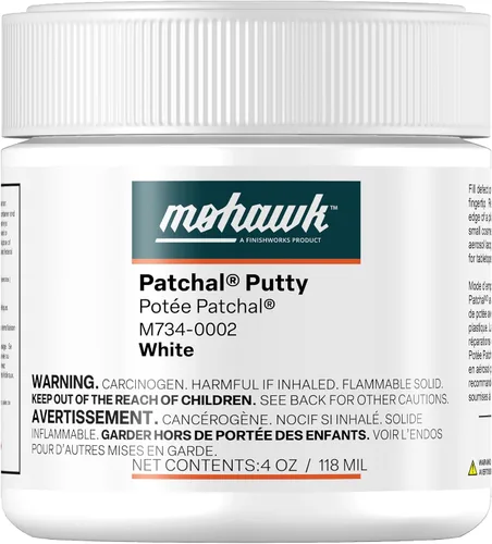 Mohawk - Masilla Patchal, blanca, M734-0002, 1 unidad de 4 onzas