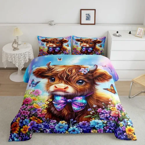 Miniatura 23 de Juegos de Edredón de Bombero Tamaño Twin para Niños, Adultos y Adolescentes, Juego de Ropa de Cama con Patrón de Insignia de Bombero y Llama