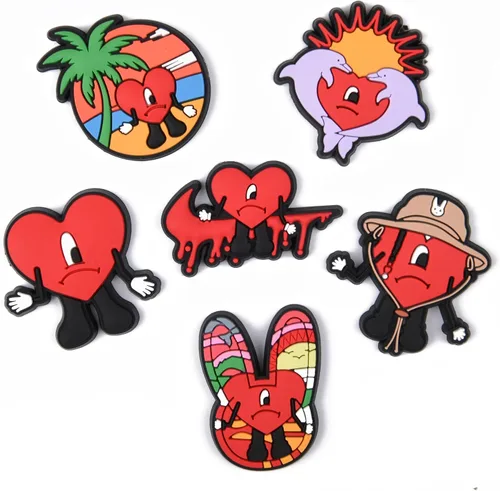 Miniatura 3 de Dijes para zapatos, pulseras de diferentes diseños para decoración de zapatos, niños, niñas, mujeres, regalos de fiesta de cumpleaños, regalos