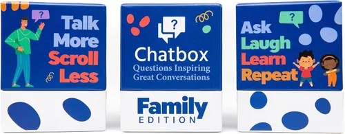 Miniatura 9 de Chatbox 200 tarjetas de inicio de conversación, juegos familiares para niños y adultos, divertidos juegos de viaje, juego de cartas para fiesta