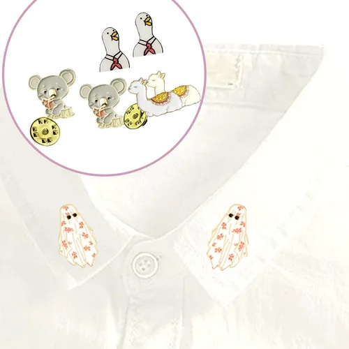 Miniatura 4 de 100 piezas traseras de alfiler, parte trasera de pasador de bloqueo de metal, embrague de latón para broche, corbata, sombrero, insignia, reemplazo