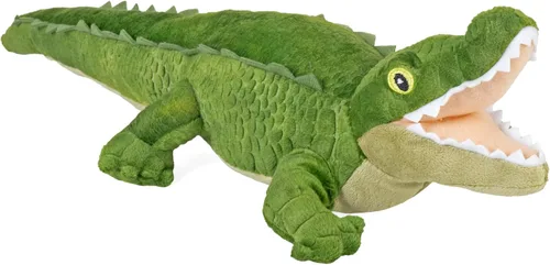 Wild Republic Cuddlekins Eco Mini cocodrilo, animal de peluche, 8 pulgadas, juguete de peluche, botellas de agua recicladas, ecológicas
