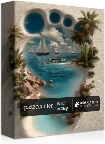 Miniatura 8 de Rompecabezas de faro para adultos de 1000 piezas, rompecabezas de playa con escena de la naturaleza, hermoso rompecabezas de paisaje oceánico