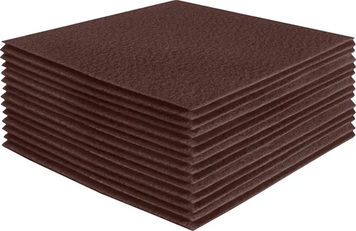 Miniatura 248 de FabricLA Hojas de fieltro acrílico para manualidades, cuadrados de fieltro precortados suaves de 4 x 4 pulgadas (3.9 in x 3.9 in), utiliza hojas