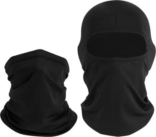 Ski Mask, Balaclava & Neck Gaiter Face Mask for Men and Women, Face Cover for Cycling, Hiking, Traveling