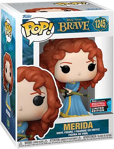 Miniatura 2 de Funko POP Disney: Brave - Mérida (edición limitada de convención) #1245 figura de vinilo
