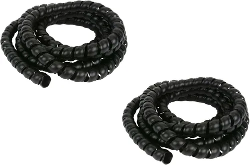 Miniatura 10 de TEMCo ST0480-5/8" Manguera Hidráulica Envoltura Espiral Cubierta Protectora de Alambre de 10 pies Organizador de Cable de Guardia - 1 AÑO DE GARANTÍA
