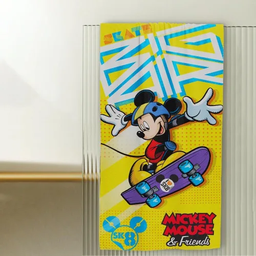 Miniatura 13 de Disney Mickey Mouse Happy Mickey 1 Finger up! Toalla Niños Microfibra Rojo