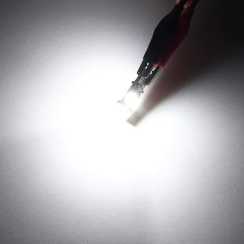Miniatura 5 de PHINLION Bombillas LED de 500 lúmenes, 194 bombillas LED de 6000 K, color blanco, superbrillante, 168 2825 W5W T10, cuña LED de repuesto