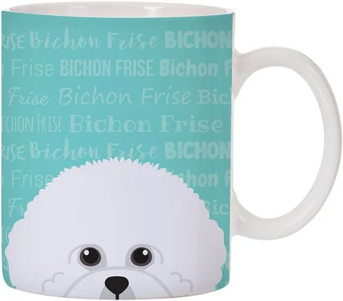 Miniatura 28 de Taza de café de cerámica con diseño de raza de perro de 11 oz (Border Collie)