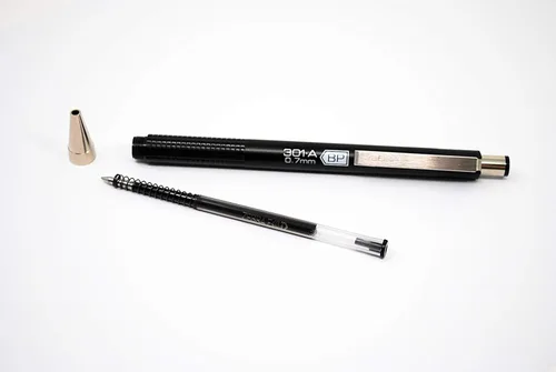 Miniatura 5 de Zebra Pen - Recambios F para bolígrafos F-301, F-301 Ultra y 301 A, punta fina, 0.028 in, negro, paquete de 12