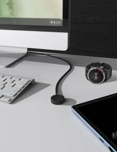 Miniatura 6 de Sinoacc Paquete de 2 cargadores para Fossil Gen 6 Gen 5 Gen 5E Gen 4 Smartwatch Cable de carga para Emporio Armani/Skagen falster 2 / Misfit Vapor 2