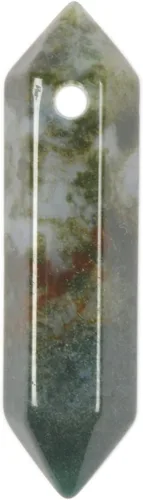 Miniatura 27 de Varita hexagonal de aventurina verde de 1.260 in, piedra preciosa natural, para hacer joyas, cuentas curativas de reiki para chakras, reiki, agujero