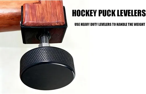 Miniatura 3 de AceFox Ice Hockey Pucks (1/4/6/25 Pcs Options) Negro