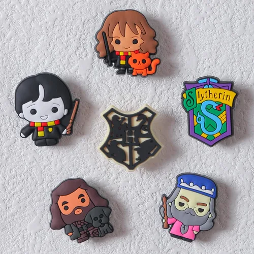 Miniatura 6 de YaqinZ25Pcs Cute Harry Cartoon Shoe Charms Decoration for Boys Girls Men Women. Trendy Designer Accessory for Clog Shoes Party Gifts