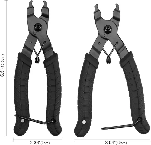 Miniatura 6 de Oumers Bike Master Link - Herramienta de alicates 2 en 1 para cadena de bicicleta, abridor de eslabones rápidos, removedor de cierre compatible