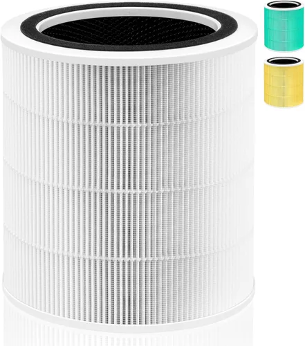 Miniatura 8 de Filtro de repuesto Core 400S para LEVOIT Core 400S y Core400S-P/Core 400S-rf Purificador de aire inteligente WiFi, 3-en-1 H13 True HEPA con carbón