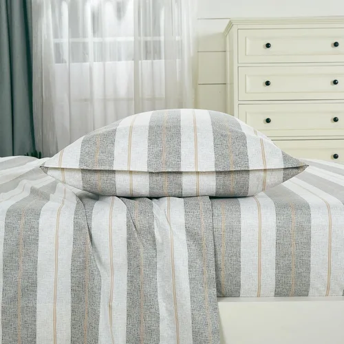 Miniatura 14 de Chezmoi Collection Juego de sábanas geométricas Lodge de 3 piezas tamaño Twin - Multicolor azul con estampado de diamante, microfibra cepillada