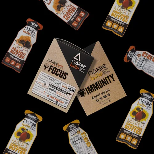 Miniatura 5 de Nakee Butter Focus Cacao Mantequilla de Maní - Paquete de 12, Sin Gluten