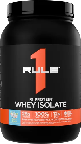 Miniatura 62 de Rule 1 R1 Proteína de suero aislada - con 25g de proteína y 6g de BCAA exclusivamente de fuentes aisladas e hidrolizadas para la recuperación