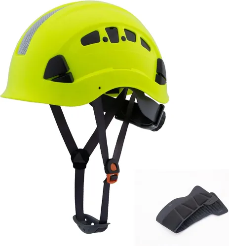 Miniatura 11 de Cascos de Construcción UNINOVA Casco de seguridad OSHA con suspensión ajustable de 6 puntos blanco