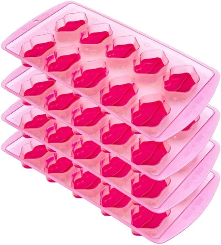 Miniatura 34 de Bandeja de cubitos de hielo en rodajas de naranja - Fairly Odd Novelties - Divertido regalo de moldeo de alimentos en forma de fruta Naranja Naranjas