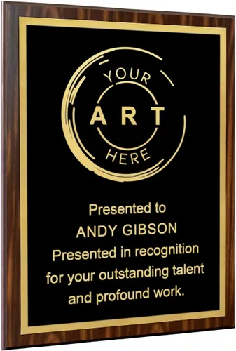Miniatura 14 de Placas y premios grabados personalizados. Ideales para jubilación, agradecimiento, reconocimiento militar, logros especiales, memoriales, deportes