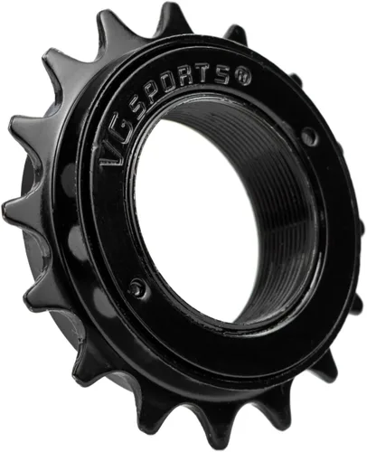 VG SPORTS Single Speed Bike Freewheel, 16T/18T/20T/22T/24T Compatible with 1/2'' x 1/8'' Bicycle Freewheel Threaded Type Freehub Replacement Parts