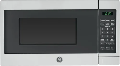 Miniatura 9 de GE Horno microondas para encimera Capacidad de 0.7 pies cúbicos, 700 vatios Esenciales de cocina para la encimera o dormitorio Negro