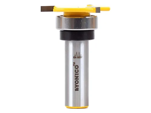 Miniatura 3 de YONICO Broca de fresadora de ranura para rodamientos superiores (1/4" de altura - profundidad de 1/4" - vástago de 1/2")