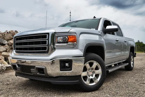 Miniatura 5 de iJDMTOY Kit de lámpara antiniebla LED blanca compatible con GMC Sierra 1500 2014-15, incluye (2) cubos LED de alta potencia de 20 W, cubiertas