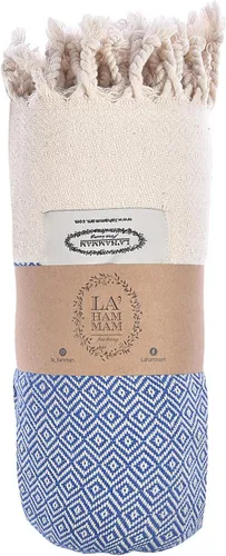Miniatura 18 de Lahammam - Toalla de playa bordada personalizada, fácil de transportar, sin arena, altamente absorbente, de secado rápido, toallas turcas para Aqua