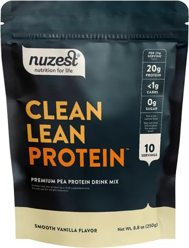 Miniatura 13 de Nuzest - Polvo de proteína de guisante - Proteína limpia y magra, proteína vegana premium a base de plantas, sin lácteos, sin gluten, sin OMG