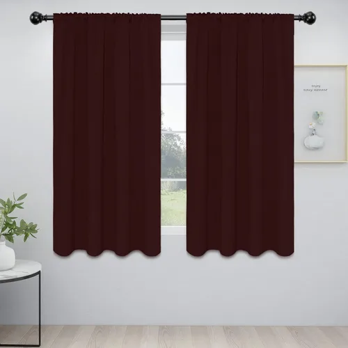 Miniatura 114 de Easy-Going - Cortinas opacas con bolsillo para varilla para el dormitorio, cortinas para ventanas que oscurecen la habitación o la sala de estar