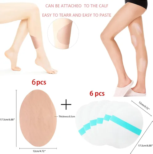 Miniatura 2 de Adhesivo interior antirozaduras en el muslo, autoadhesivo, resistente al desgaste, almohadillas antifricción para cuerpo, parche invisible ultrafino