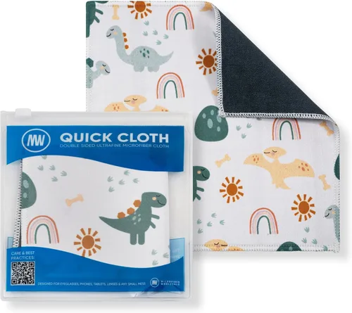 Miniatura 22 de Quick Cloth - Paños de limpieza de lentes de microfibra de 8 x 8 pulgadas, astrología, 1 paquete con funda, limpiador de lentes de doble cara