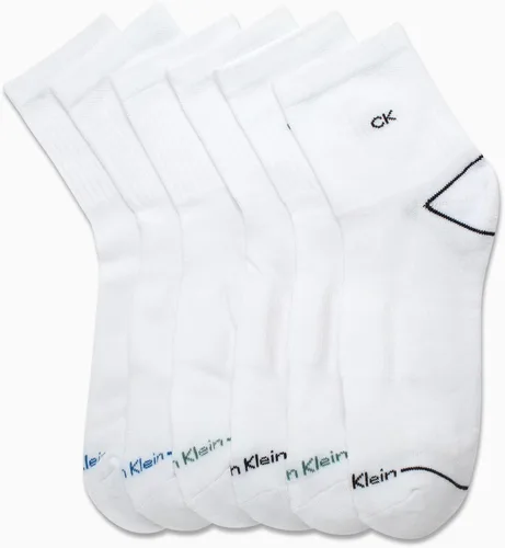 Miniatura 49 de Calvin Klein Calcetines deportivos acolchados de corte alto para hombre (paquete de 6)